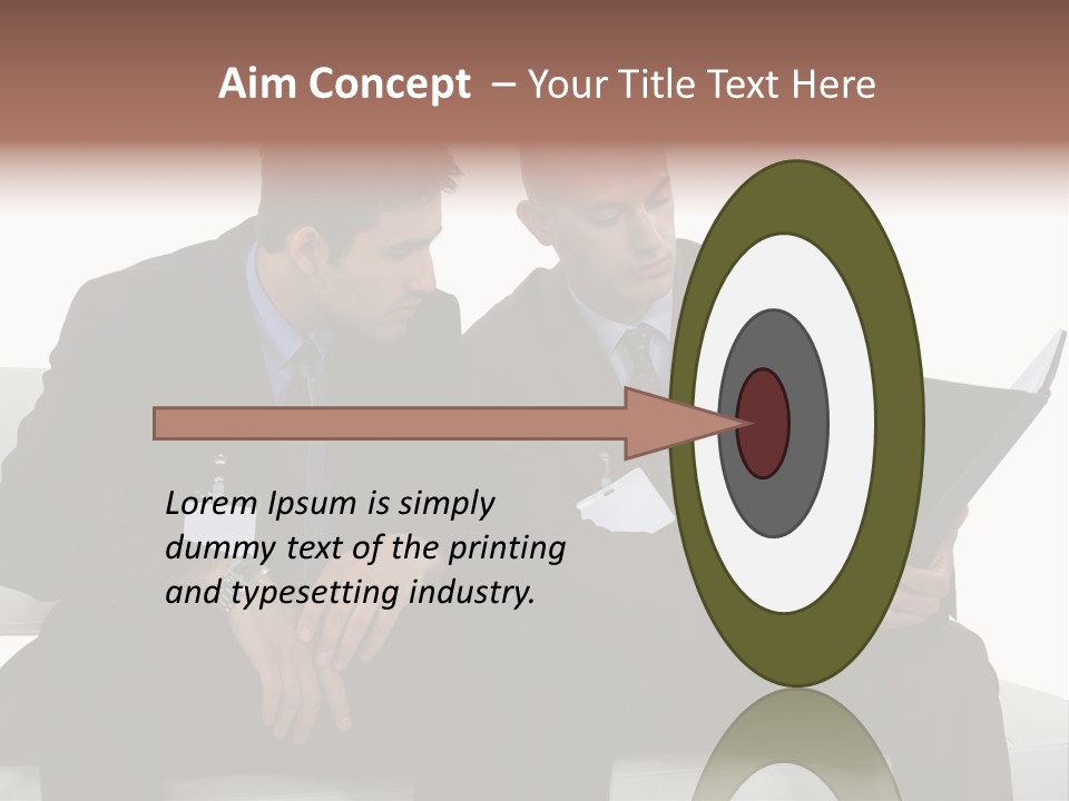 Coworker Suit Business PowerPoint Template