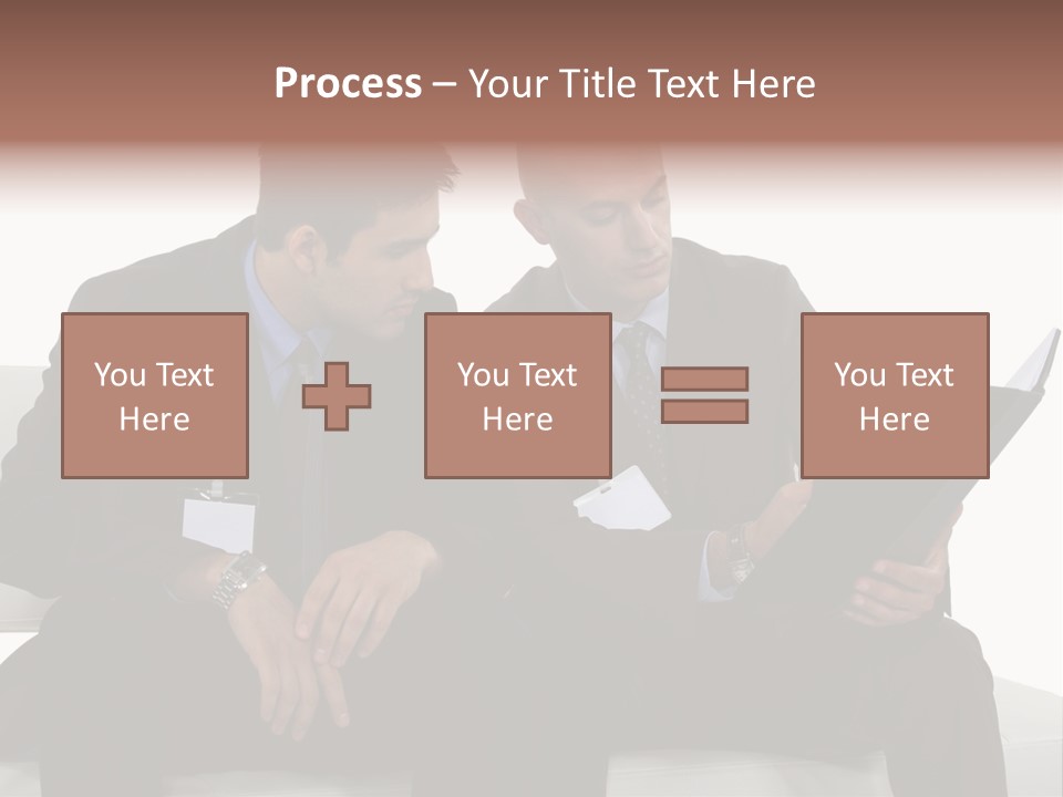 Coworker Suit Business PowerPoint Template