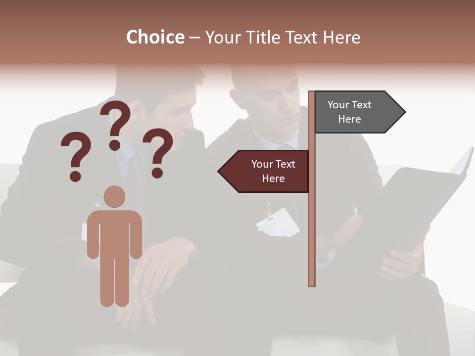 Coworker Suit Business PowerPoint Template