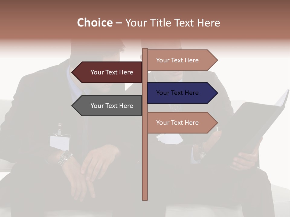 Coworker Suit Business PowerPoint Template