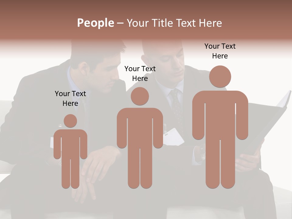 Coworker Suit Business PowerPoint Template