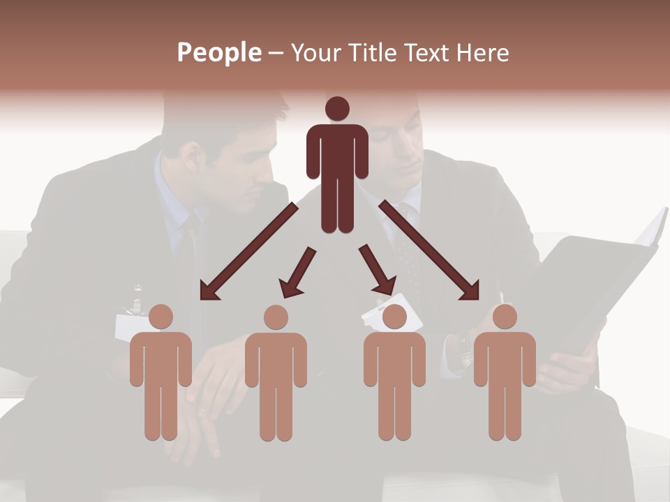 Coworker Suit Business PowerPoint Template