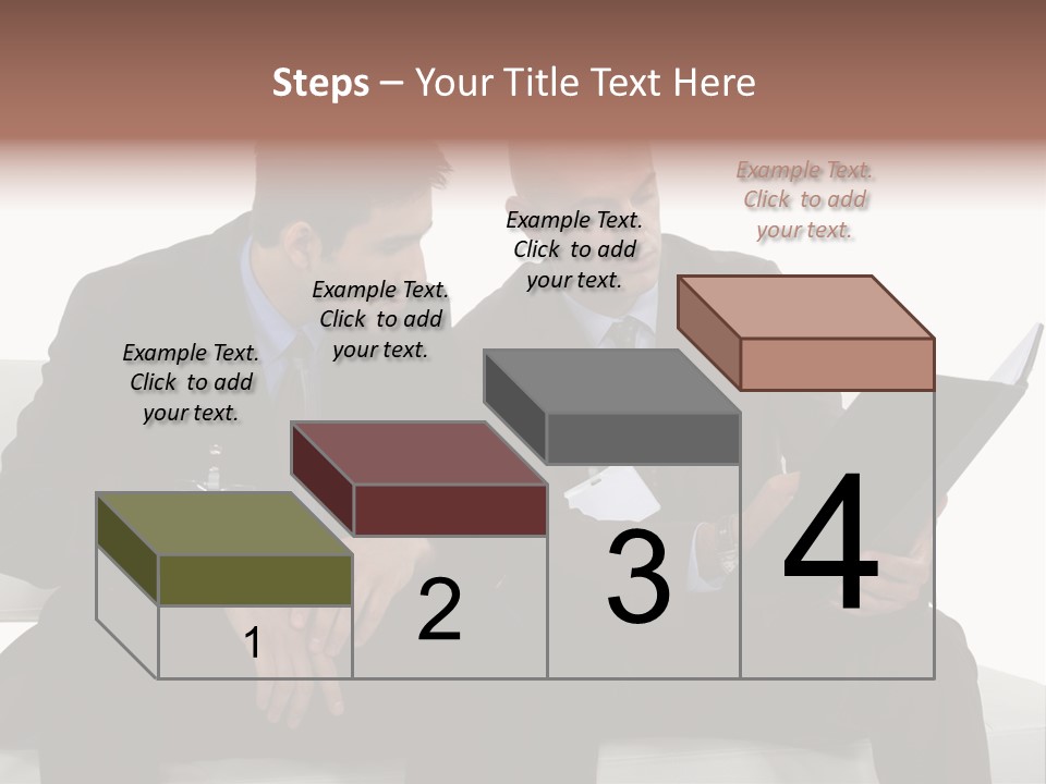 Coworker Suit Business PowerPoint Template