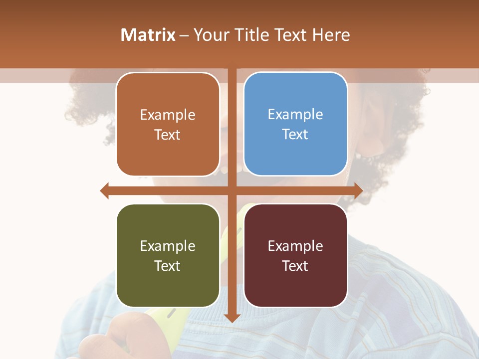 Happy Daughter Expression PowerPoint Template