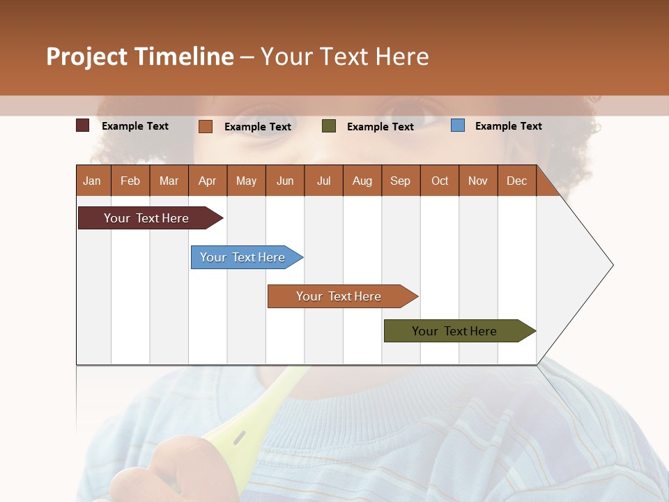 Happy Daughter Expression PowerPoint Template