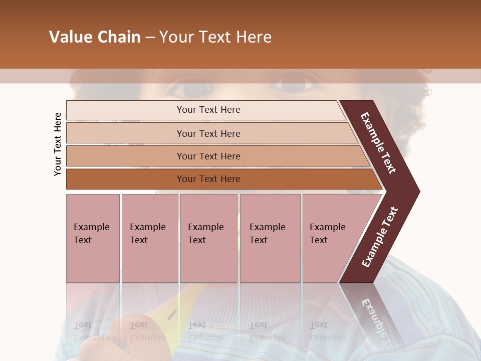 Happy Daughter Expression PowerPoint Template