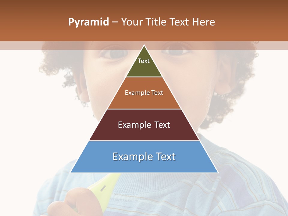 Happy Daughter Expression PowerPoint Template