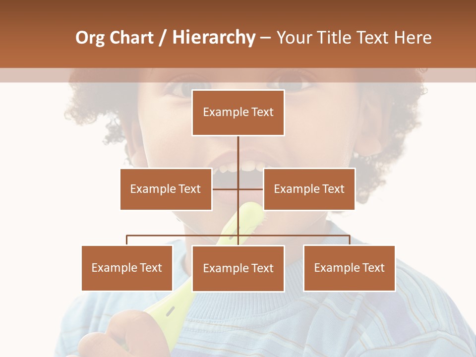 Happy Daughter Expression PowerPoint Template