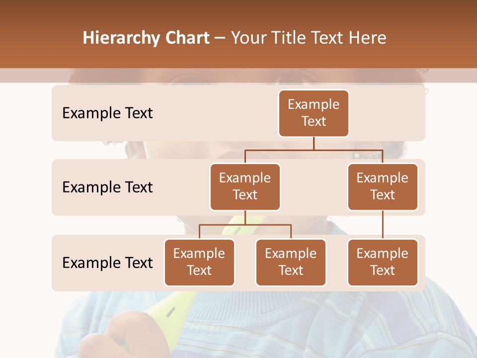 Happy Daughter Expression PowerPoint Template
