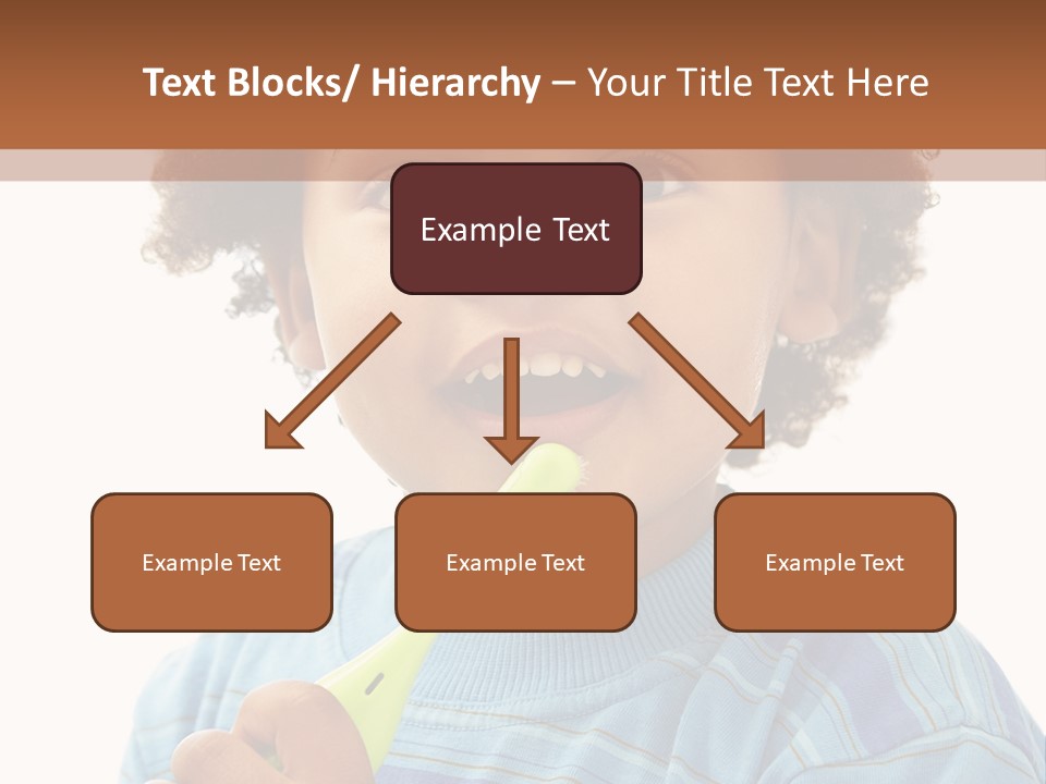 Happy Daughter Expression PowerPoint Template