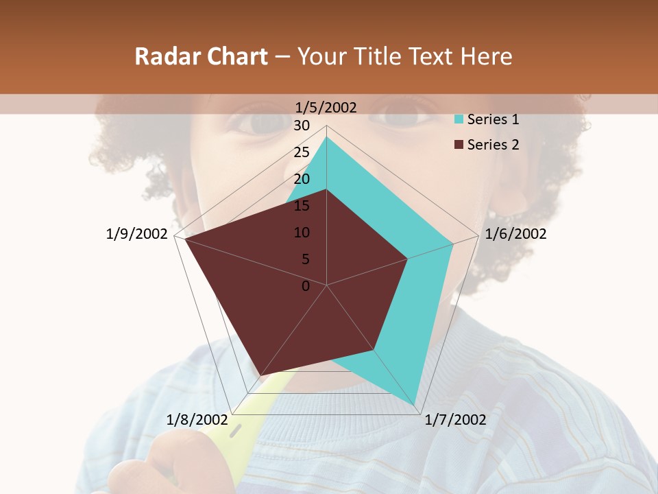 Happy Daughter Expression PowerPoint Template