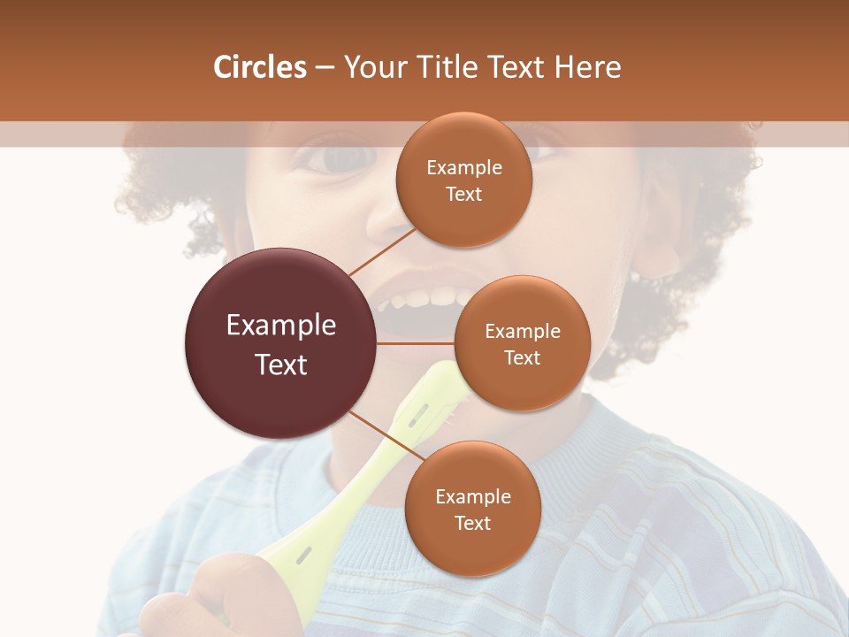 Happy Daughter Expression PowerPoint Template