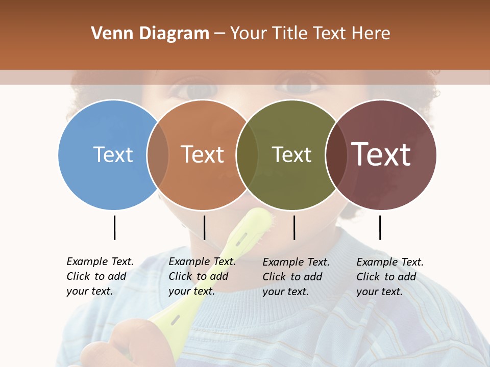 Happy Daughter Expression PowerPoint Template