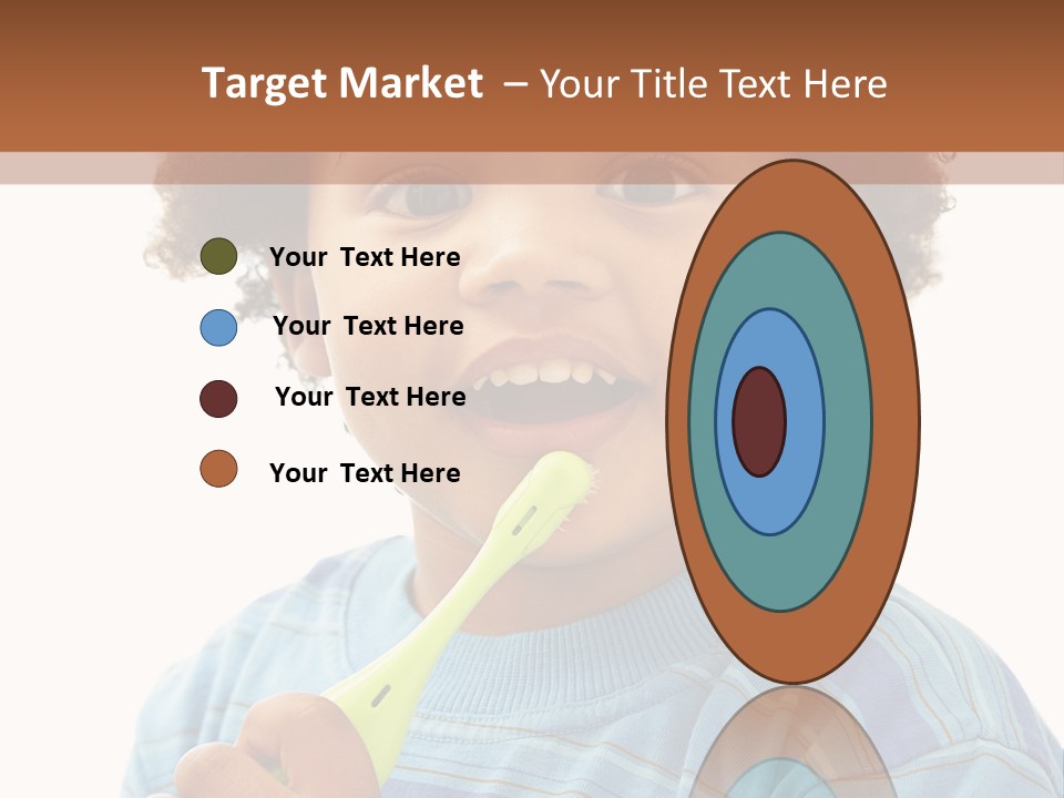 Happy Daughter Expression PowerPoint Template