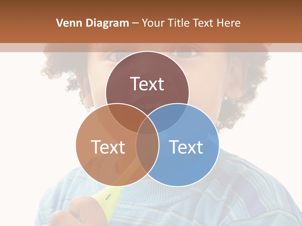 Happy Daughter Expression PowerPoint Template