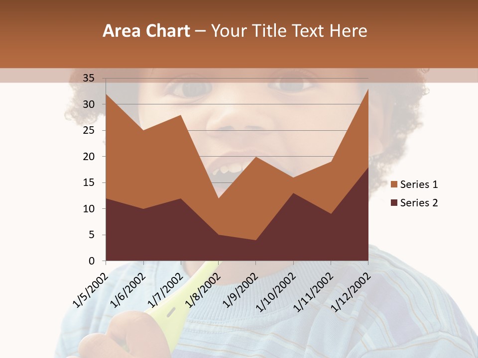 Happy Daughter Expression PowerPoint Template