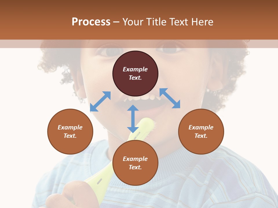 Happy Daughter Expression PowerPoint Template