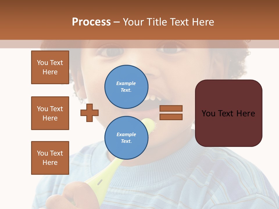 Happy Daughter Expression PowerPoint Template