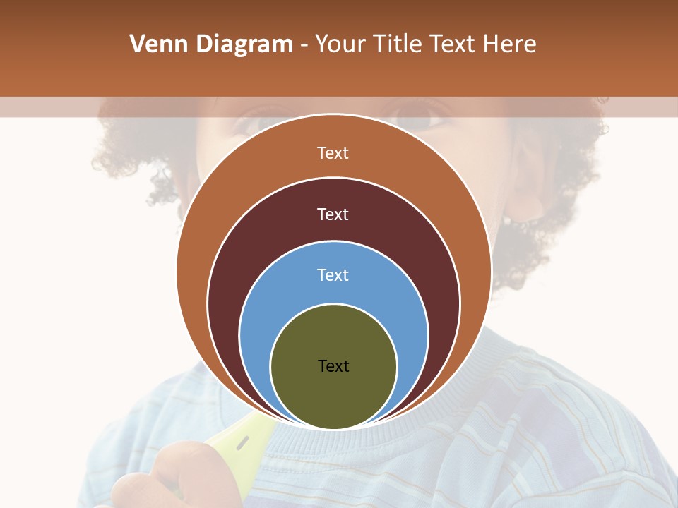 Happy Daughter Expression PowerPoint Template