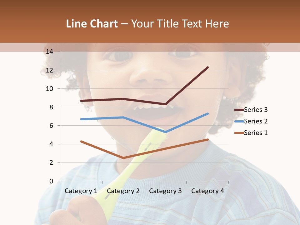 Happy Daughter Expression PowerPoint Template