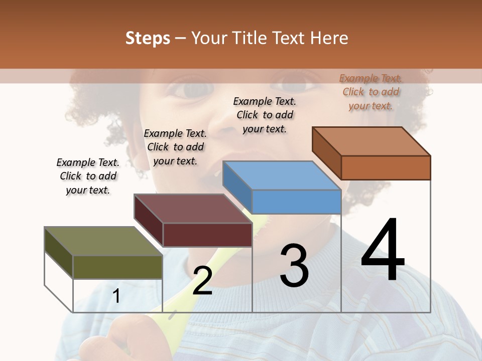 Happy Daughter Expression PowerPoint Template