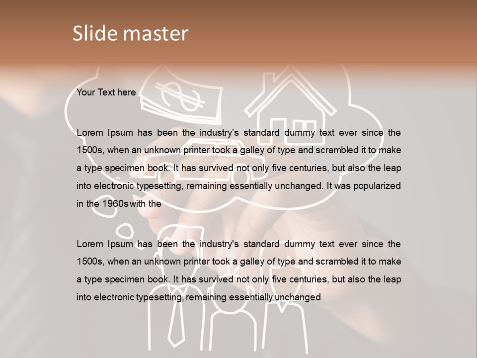 Architecture Invest Grass PowerPoint Template