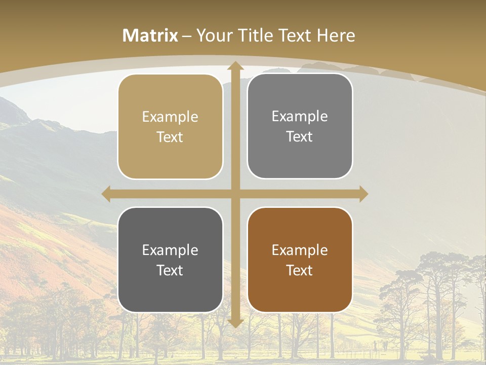 Fells Blue Nature PowerPoint Template