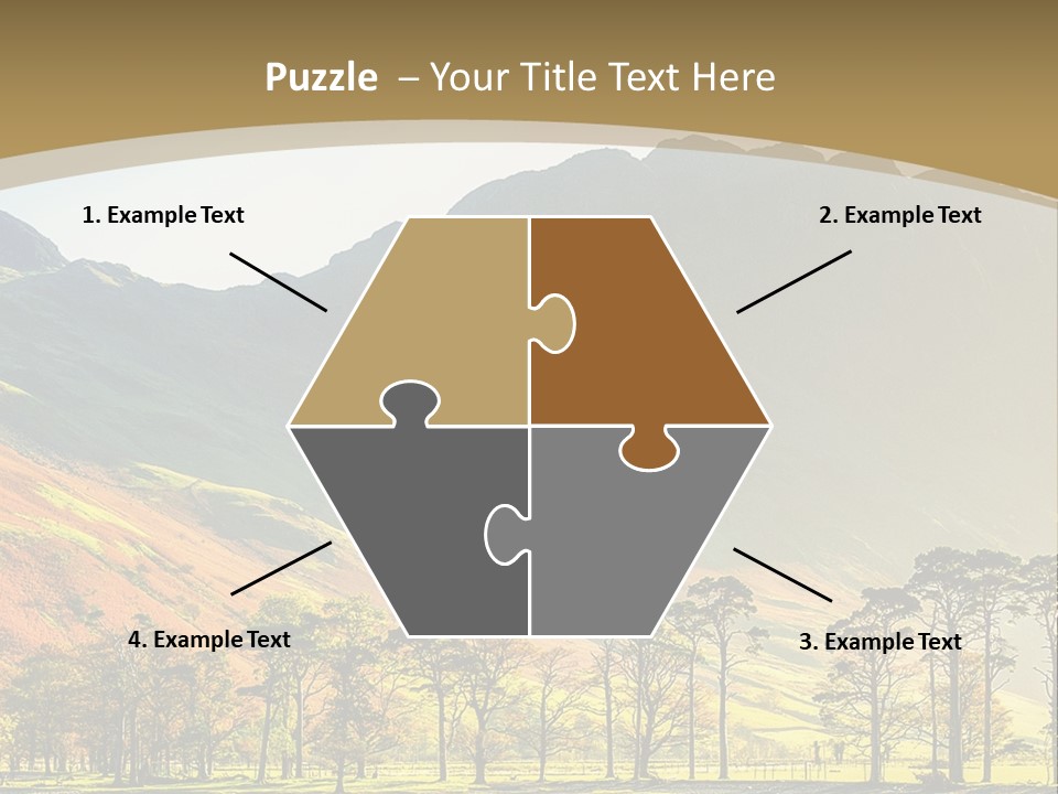 Fells Blue Nature PowerPoint Template