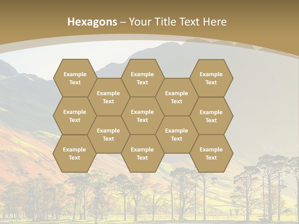 Fells Blue Nature PowerPoint Template