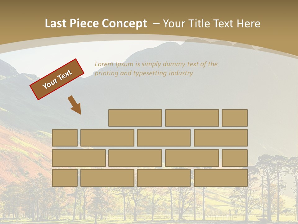 Fells Blue Nature PowerPoint Template