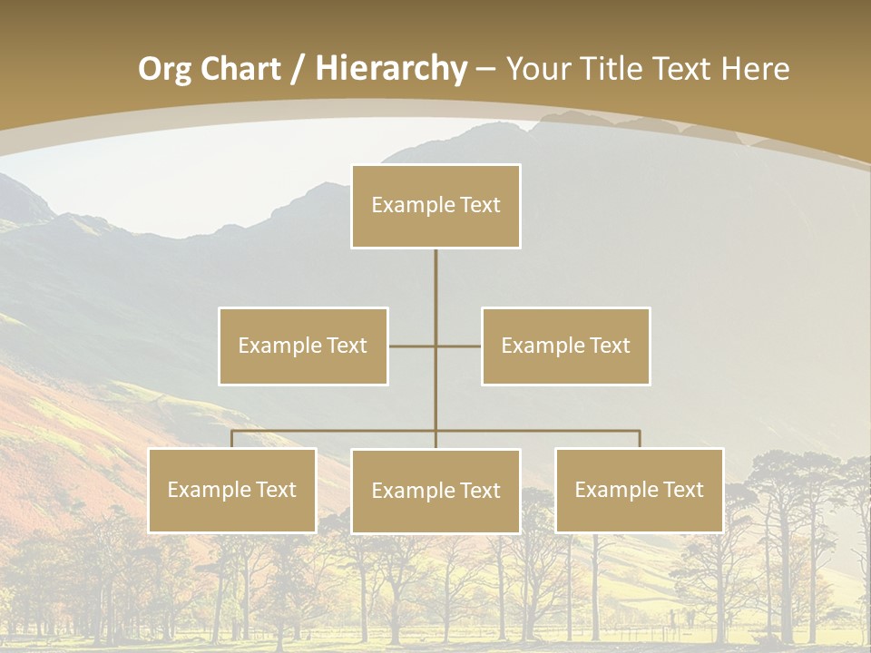Fells Blue Nature PowerPoint Template