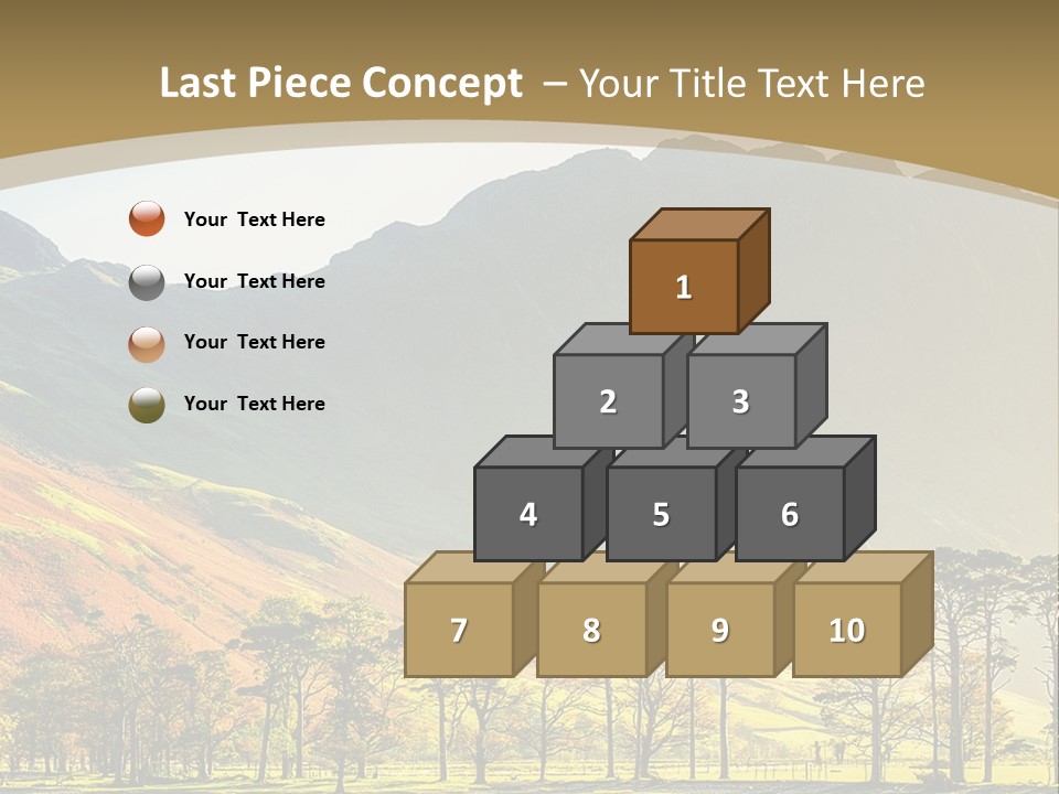 Fells Blue Nature PowerPoint Template