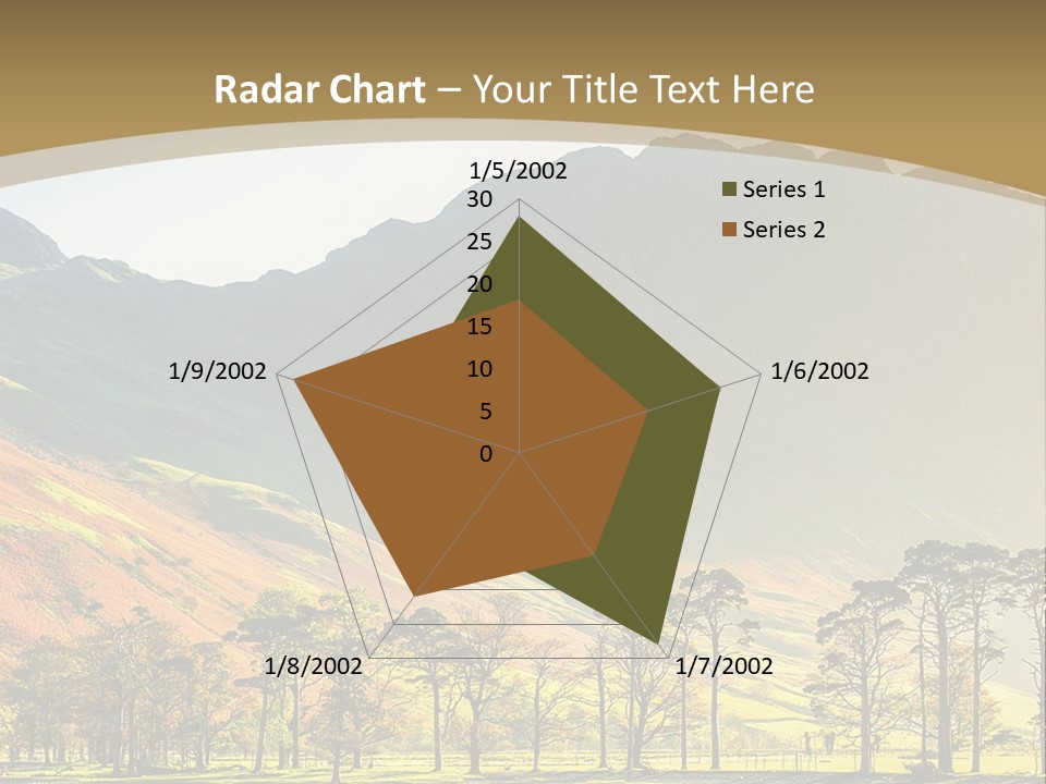 Fells Blue Nature PowerPoint Template
