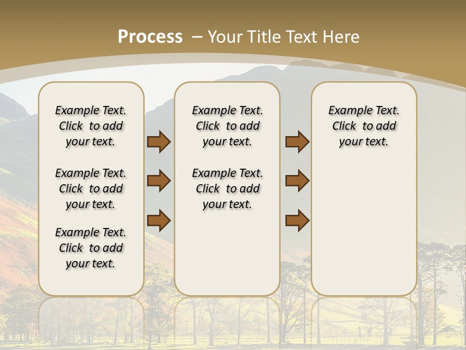 Fells Blue Nature PowerPoint Template