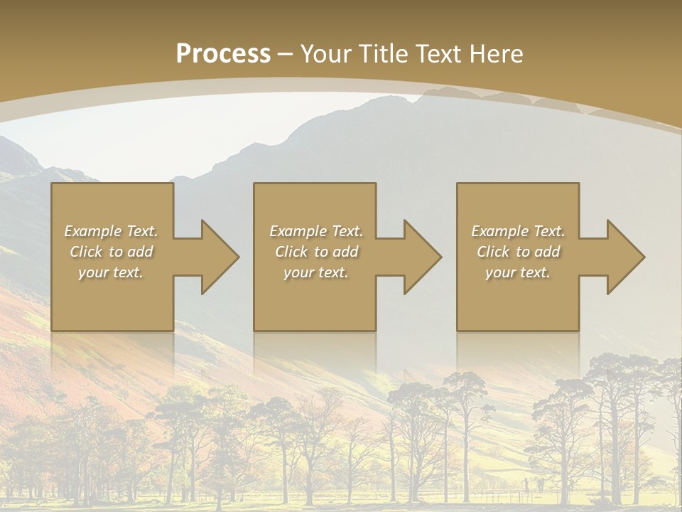 Fells Blue Nature PowerPoint Template