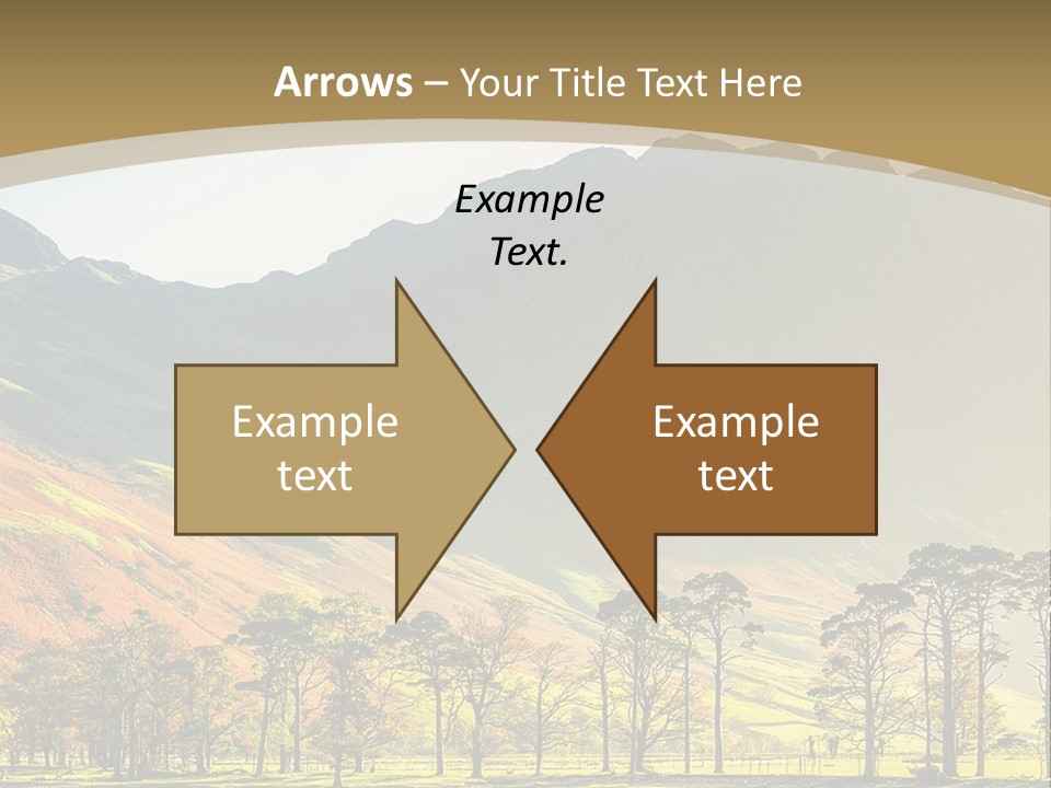 Fells Blue Nature PowerPoint Template