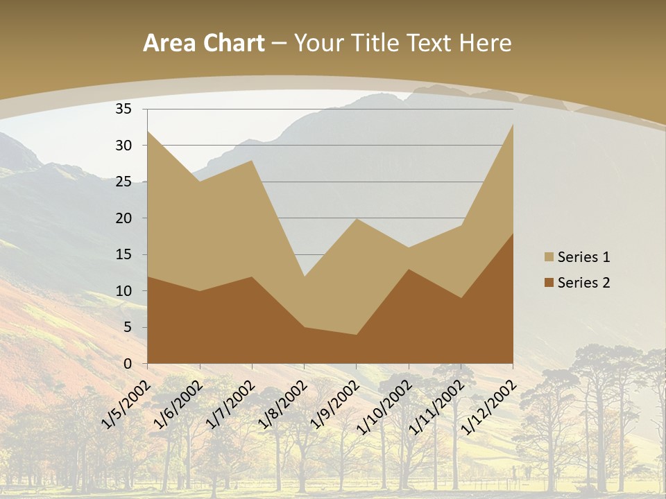 Fells Blue Nature PowerPoint Template