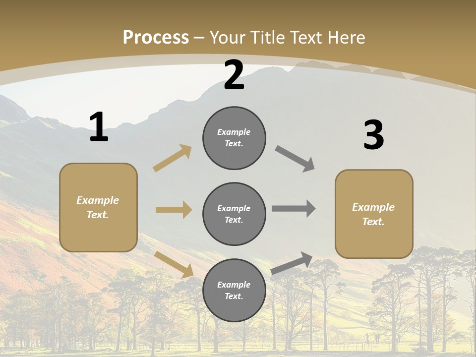 Fells Blue Nature PowerPoint Template