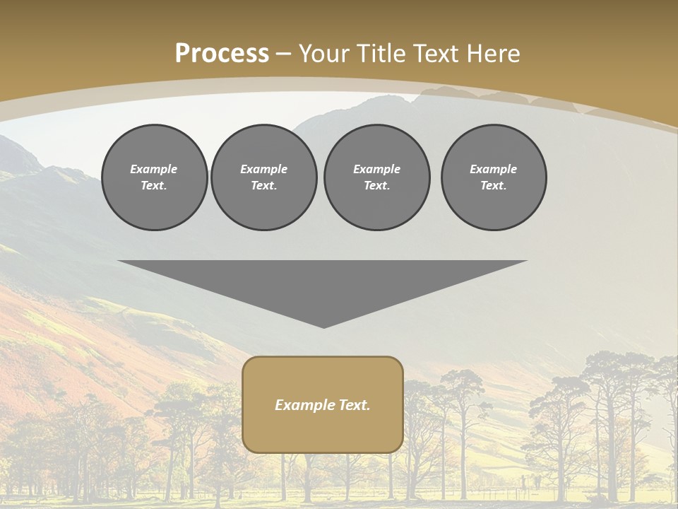 Fells Blue Nature PowerPoint Template