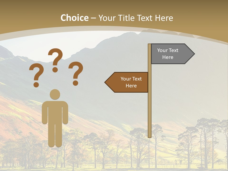 Fells Blue Nature PowerPoint Template