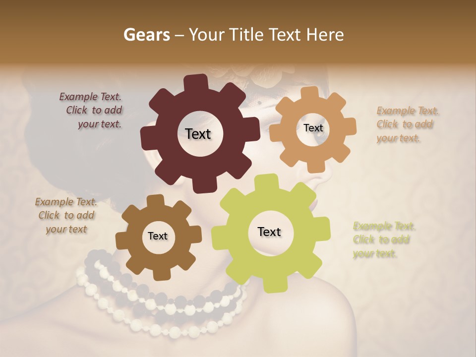 Classic Young Art PowerPoint Template