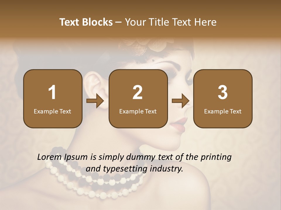 Classic Young Art PowerPoint Template