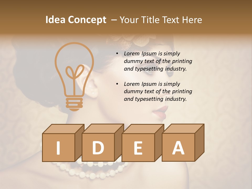 Classic Young Art PowerPoint Template