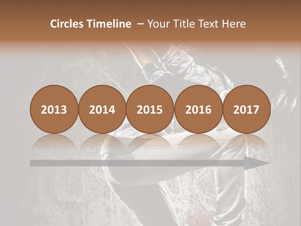 Hoodie Grunge Acrobat PowerPoint Template