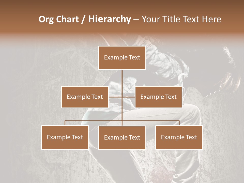 Hoodie Grunge Acrobat PowerPoint Template