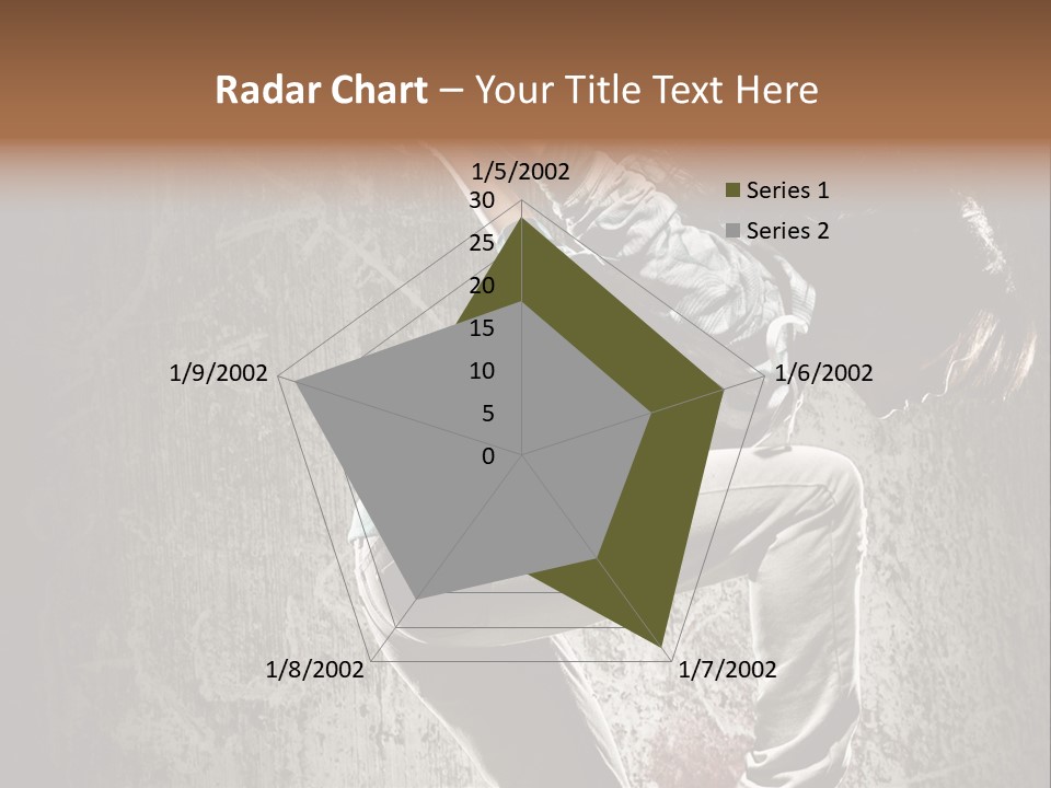 Hoodie Grunge Acrobat PowerPoint Template