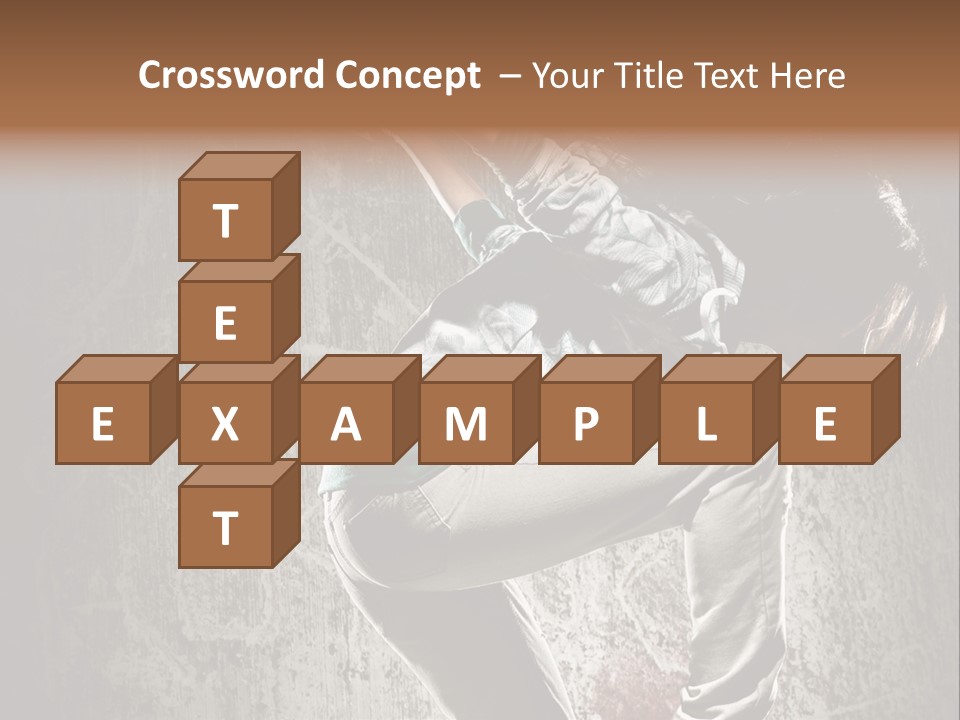 Hoodie Grunge Acrobat PowerPoint Template