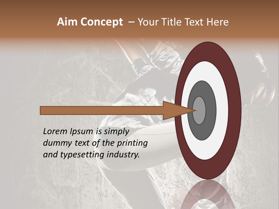 Hoodie Grunge Acrobat PowerPoint Template