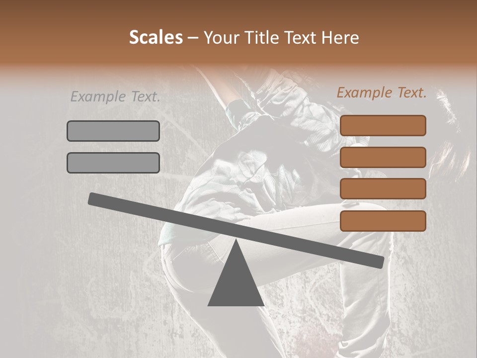Hoodie Grunge Acrobat PowerPoint Template