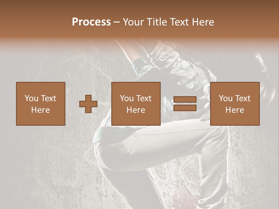 Hoodie Grunge Acrobat PowerPoint Template